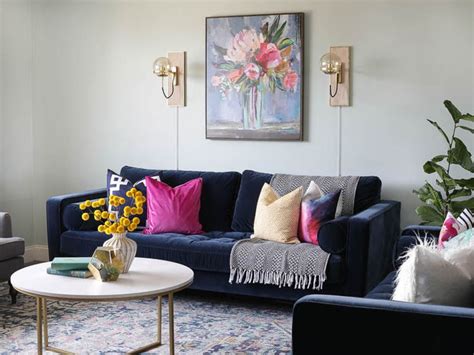 From Farmhouse To Modern Glam My Living Room Makeover With Article