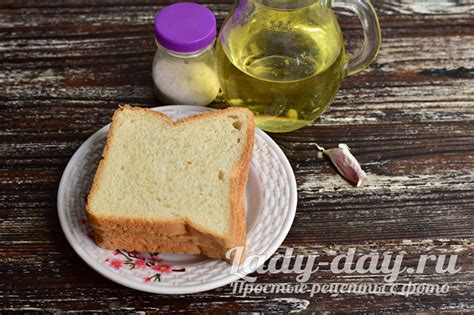 Гренки с чесноком за 5 минут: рецепт с фото | Простые рецепты с фото