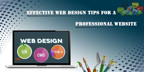 Effective Web Design Tips For A Professional Website