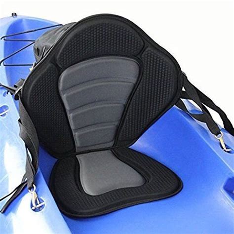 Jayegt Kayak Seat High Back Canoe Seat With Back Support For Universal Sit On Top Saturn Deluxe