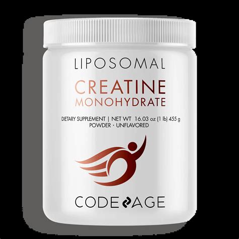 Codeage Liposomal Creatine Monohydrate Powder G Leanhd Women