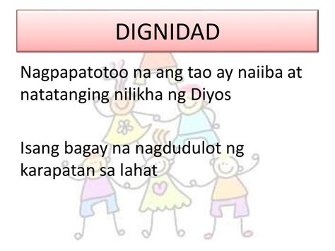 Dignidad ng tao, Pangangalagaan ko