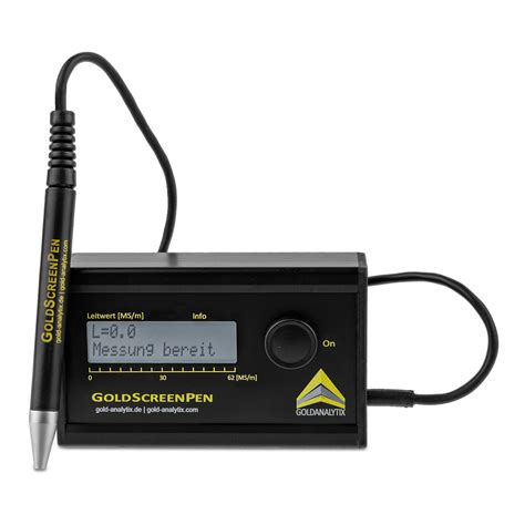 GoldScreenPen - Electronic gold tester | Goldanalytix.com - Gold Analyzer