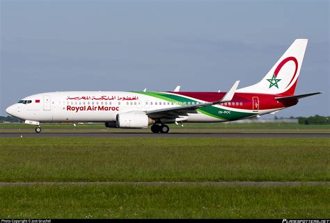 CN ROC Royal Air Maroc Boeing 737 8B6 WL Photo By Jost Gruchel ID