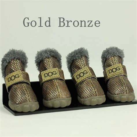 Водонепроницаемый из искусственной кожи собаки Сапоги для щенков ...