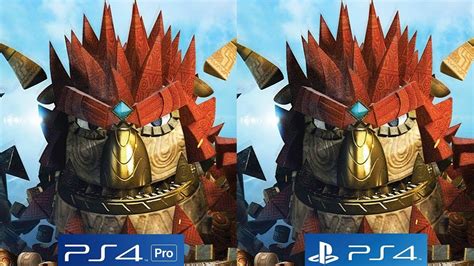 Knack Ps Pro Vs Ps Graphics Comparison Youtube