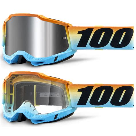 100% Accuri 2 Motocross Goggles - Sunset