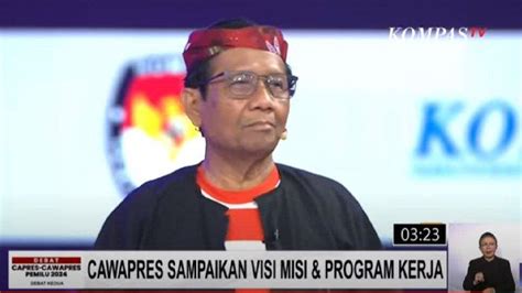 Link Live Streaming Kompas Tv Debat Kedua Cawapres Pilpres Hari