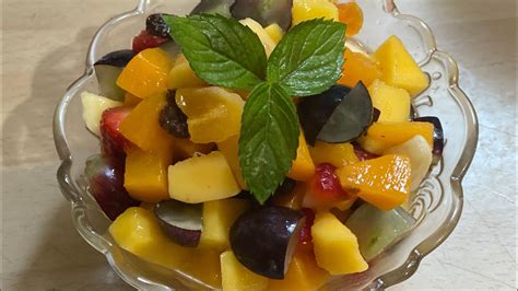 Fruit Chaat Fruit Salad YouTube