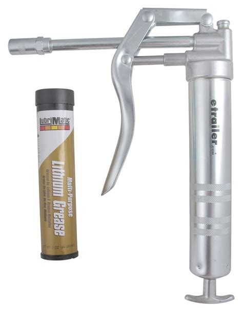 Lubrimatic Heavy Duty Midget Grease Gun Kit With Multipurpose Grease