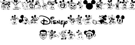 Mickey Mousebats Font Dafont Free