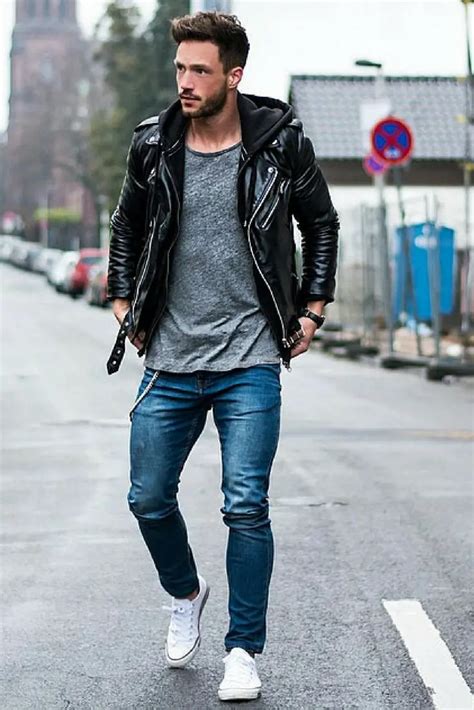 The Ultimate Guide To Wearing A Leather Jacket With Style Realmenrealstyle Shunvogue