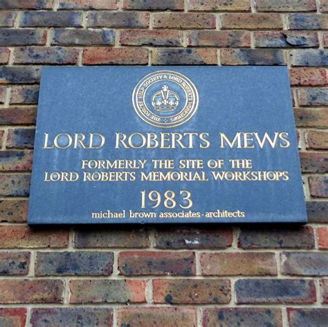 Lord Roberts Memorial Workshops Plaques Of London