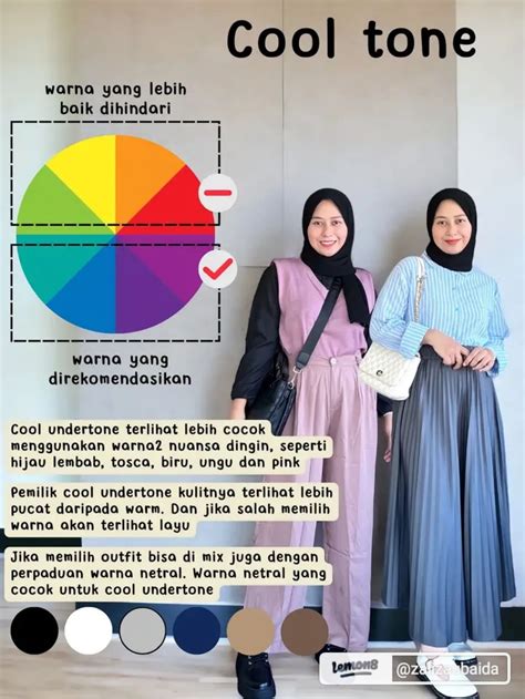 Ootd Makin Kece Inilah Cara Pilih Warna Outfit Berdasarkan Undertone Kulit Warm Cool Dan