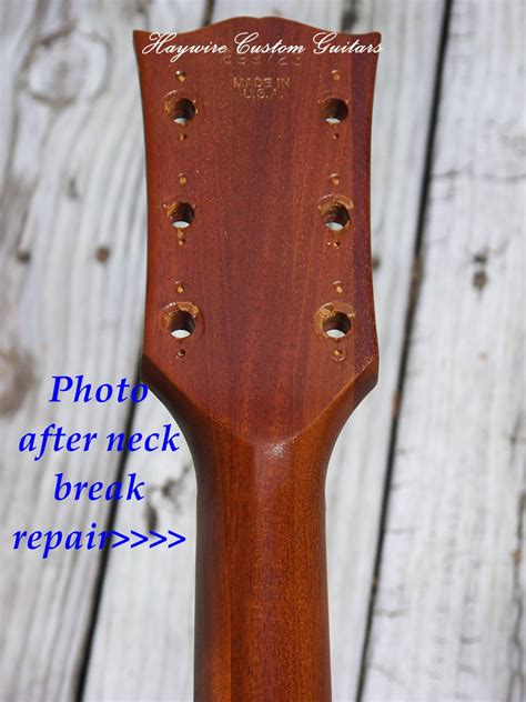 Guitar Neck Repair - Haywire Custom Guitars-Highly Recommended!