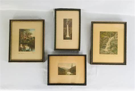 Hand Painted Photographs By Charles Henry Sawyer Signed Etsy