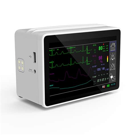 Ecg Spo Nibp Pr Temp Diagnosis Equipment Icu Medical Hospital