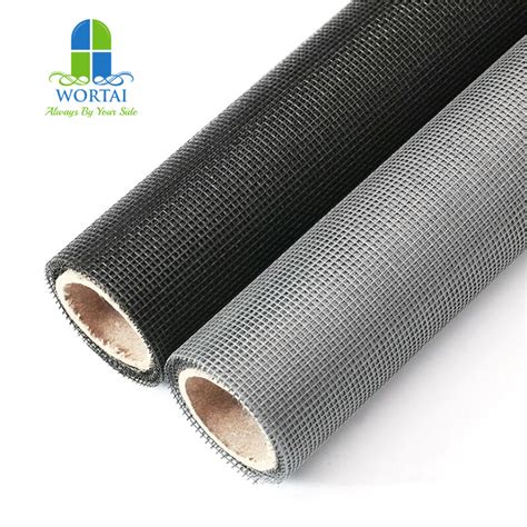 Colored Fireproof Insulation Fiberglass Mesh Invisible Window Screen