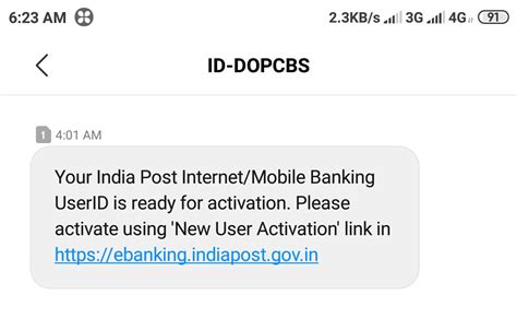 Step By Step Procedure To Active Post Office Savings Bank Posb Internet Banking In Dop Finacle