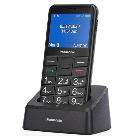 Panasonic выпустила недорогой кнопочный телефон KX-TU155