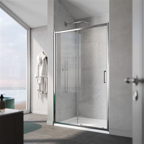 Buy Elegant 1000mm Modern Sliding Shower Enclosure Cubicle 8mm Safety