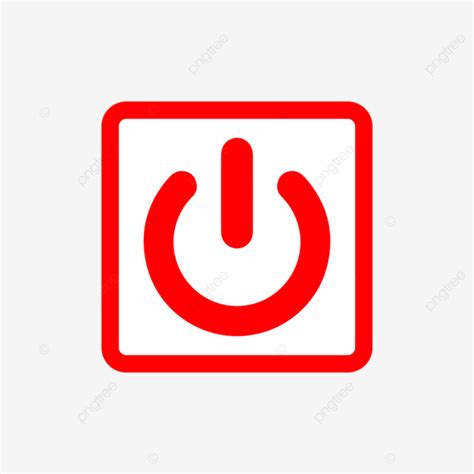 Switch On Off Button Icon Concept Turn Responsive Png And Vector