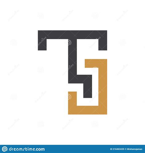 Initial Ts Letter Logo Vector Template Design Creative Abstract Letter