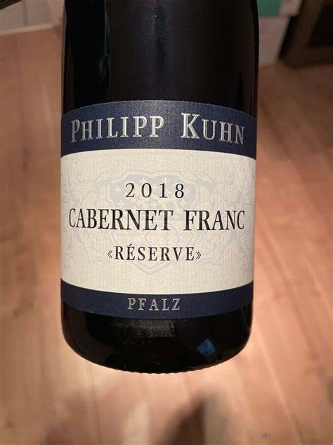 Philipp Kuhn Laumersheimer Cabernet Franc Reserve Germany Pfalz