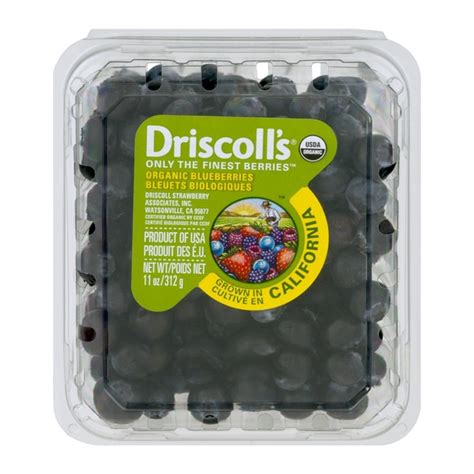 Driscoll S Organic Blueberries 11 Oz Instacart