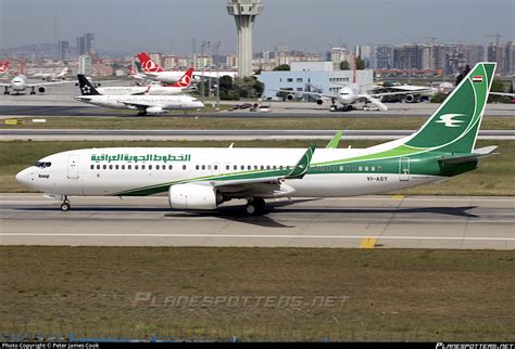 Yi Ast Iraqi Airways Boeing Z Wl Photo By Peter James Cook Id