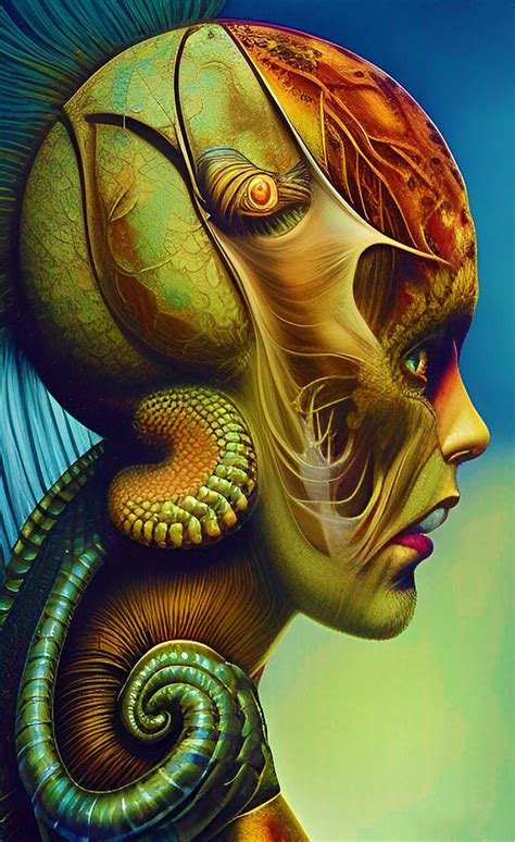 Surreal Portrait 4 Digital Art By Barroa Artworks Fine Art America