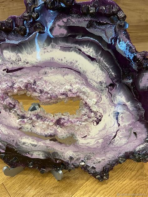 Камни в эпоксидной смоле (69 фото)