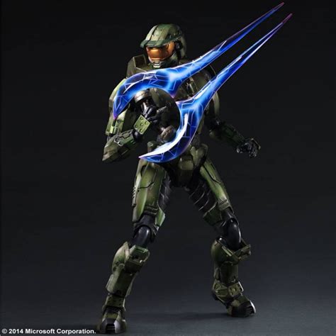 New Photos of Halo 2 Anniversary Edition Master Chief Play Arts Kai ...