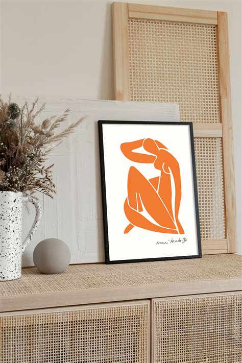 Henri Matisse Nude Poster Femme Art Print Matisse Woman Etsy