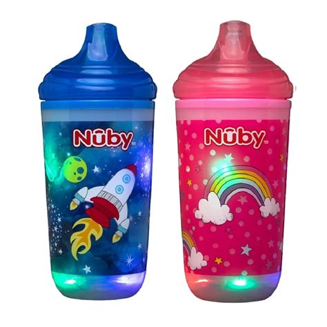 Copo T Rmico Infantil Pisca Pisca Bico R Gido Nuby Ml Shopee