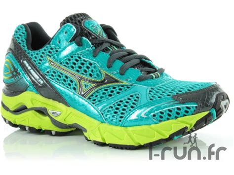 Mizuno Mizuno Wave Rider 14 W Aqua Color Femme Pas Cher