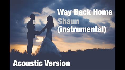 숀(SHAUN) - Way Back Home[Acoustic Version] - YouTube