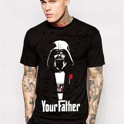 Star Wars Darth Vader Your Father The Godfather Spoof Tshirt Darth Vader T Shirt Mens Tops