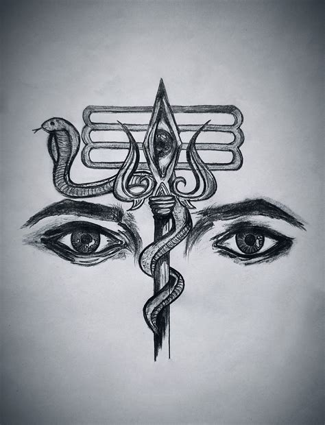 lord shiva shankar mahadev mahakaal pencil sketch artofit