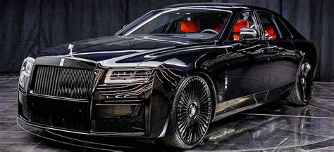 All Black Rolls Royce Ghost On Monoleggera Forgiato Wheels