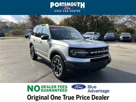 Certified Pre Owned Ford Bronco Sport Outer Banks D Sport Utility