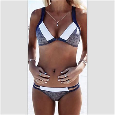 Summer Sexy Swimwear New Women Bikini Set Bandage Push Up Padded