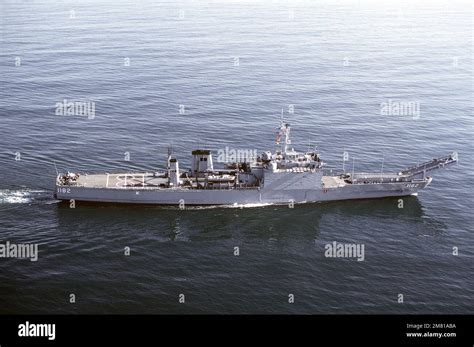 Aerial Starboard Beam View Of The Newport Class Tank Landing Ship Uss