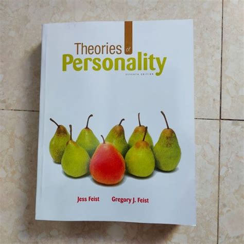 Theories Of Personality Th Edition Feist Lazada Ph