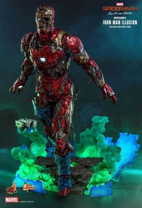 Jual Hot Toys Mms Spiderman Ffh Mysterios Iron Man Illusion Di