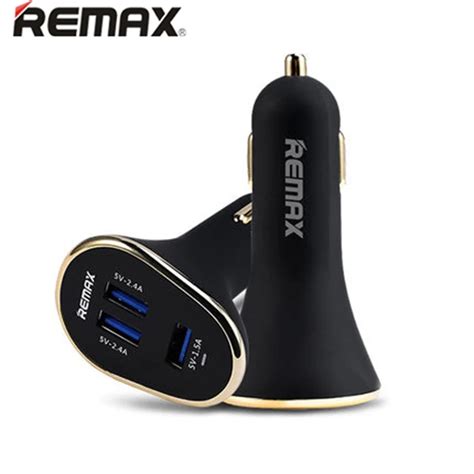 Remax A Usb Car Charger Phone Charger Port Fast Charging Quick