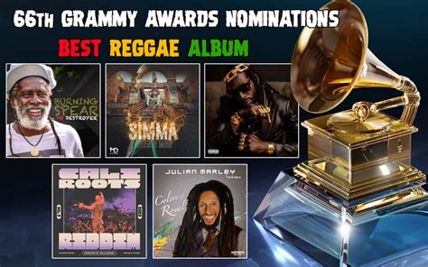 Best Reggae Album Nominations @ 66th Grammy Awards 2024