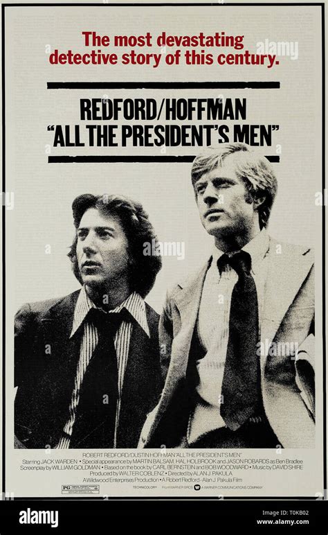 All the presidents men movie poster hi-res stock photography and images ...