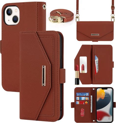 Amazon Jaorty Crossbody Wallet For Iphone Case With