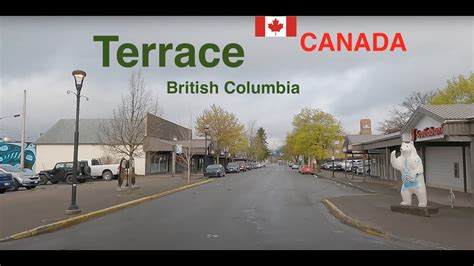 Terrace British Columbia Bc Canada Driving Tour Of City Youtube